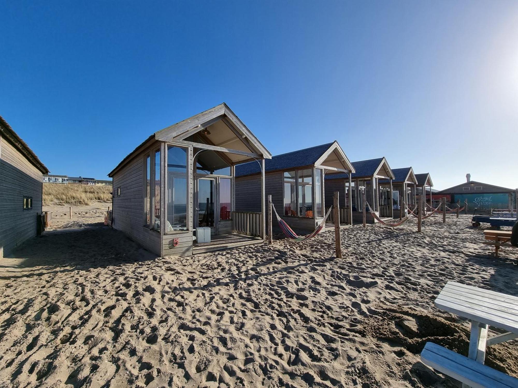 Strandvakantiehuisjes Katwijk Katwijk aan Zee Luaran gambar