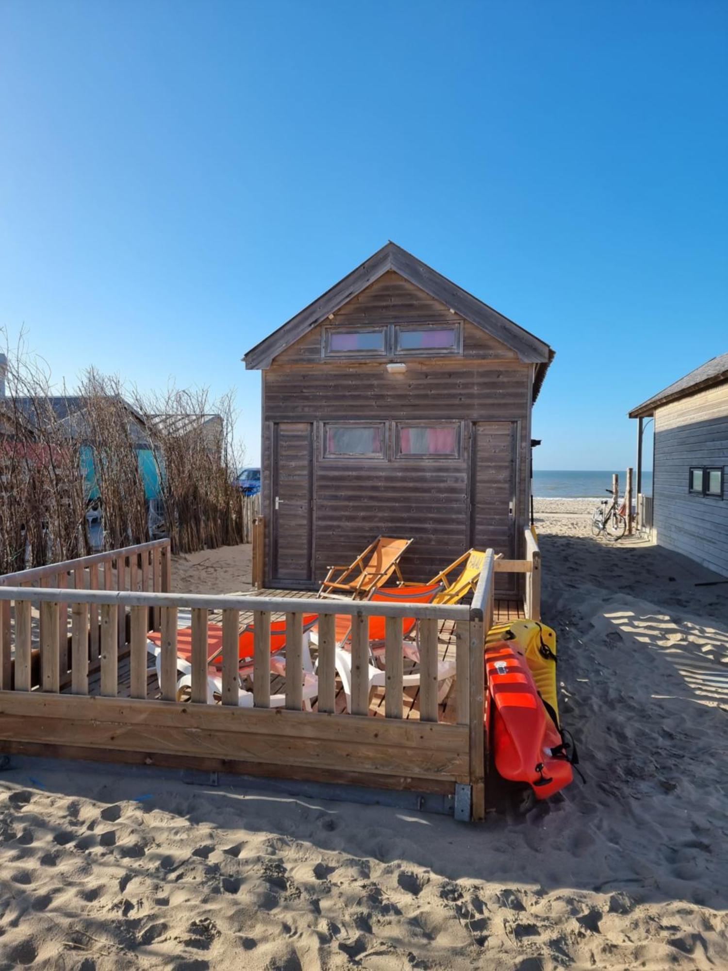 Strandvakantiehuisjes Katwijk Katwijk aan Zee Luaran gambar