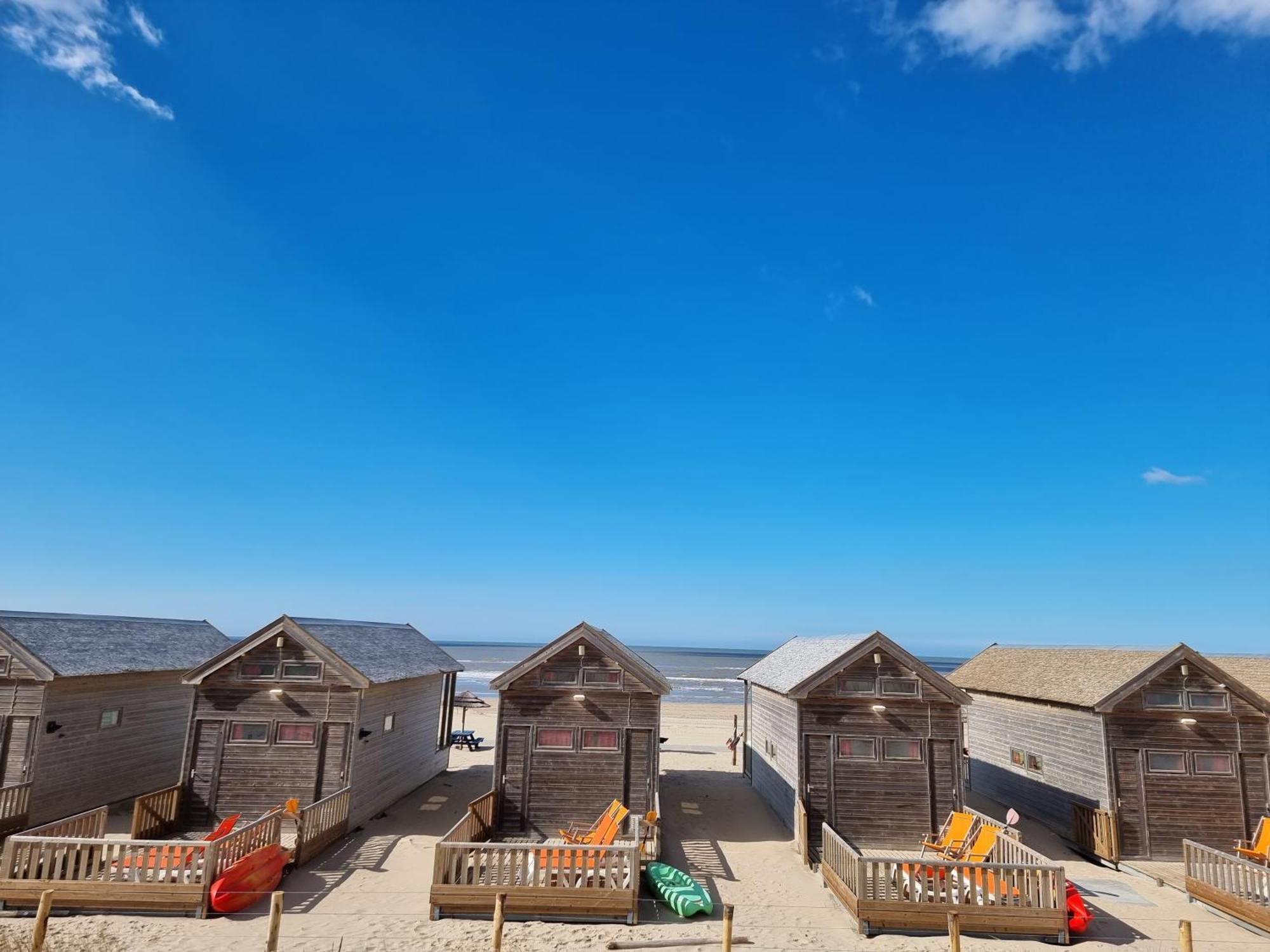 Strandvakantiehuisjes Katwijk Katwijk aan Zee Luaran gambar